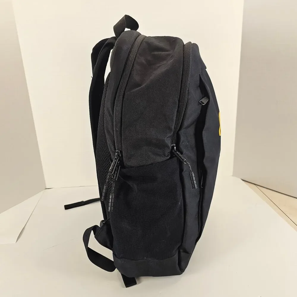 Timbuk2 McDonald’s Black Backpack Laptop School Travel Bag Yellow Logo 17x12x5